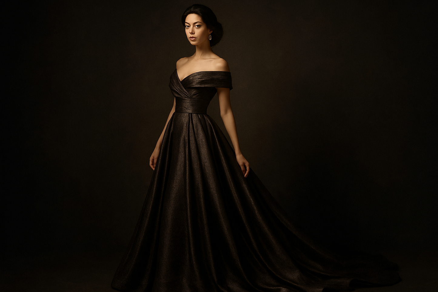 Luxe Evening Maxi Dress women portrait image