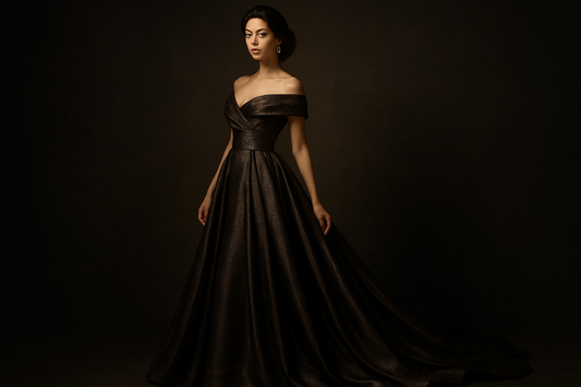Luxe Evening Maxi Dress women portrait image